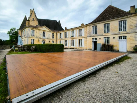 Chapiteaux reception mariage Dordogne