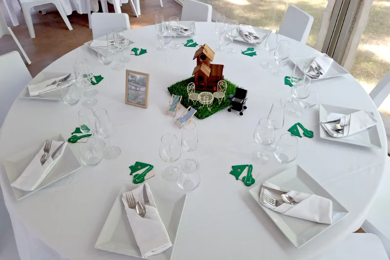 Location de vaisselle mariages réceptions en Dordogne Périgueux | CG-Evenements.