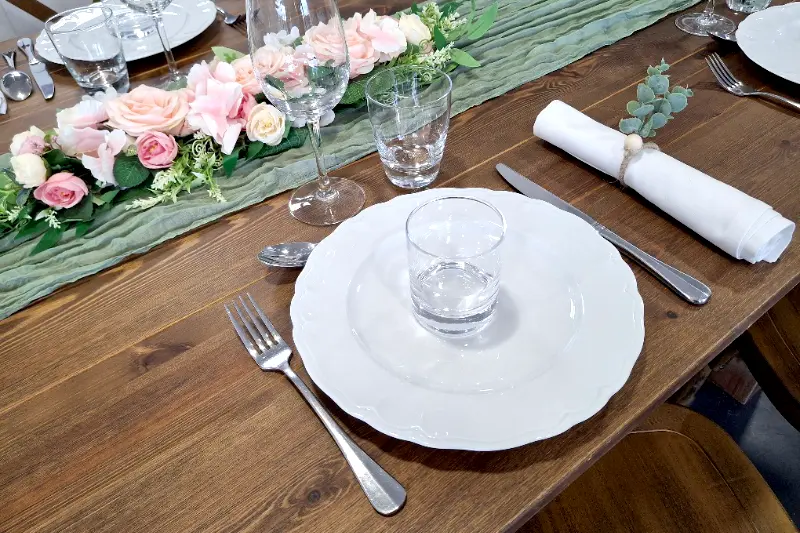 Location de vaisselle mariages réceptions en Dordogne Périgueux | CG-Evenements.